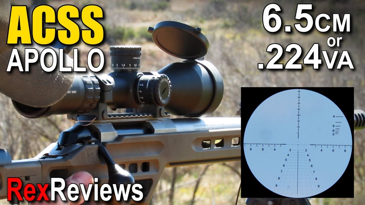 The ULTIMATE 6.5 CM / .224 V Scope - Primary Arms 3-18x50 ACSS Apollo ~ Rex Reviews
