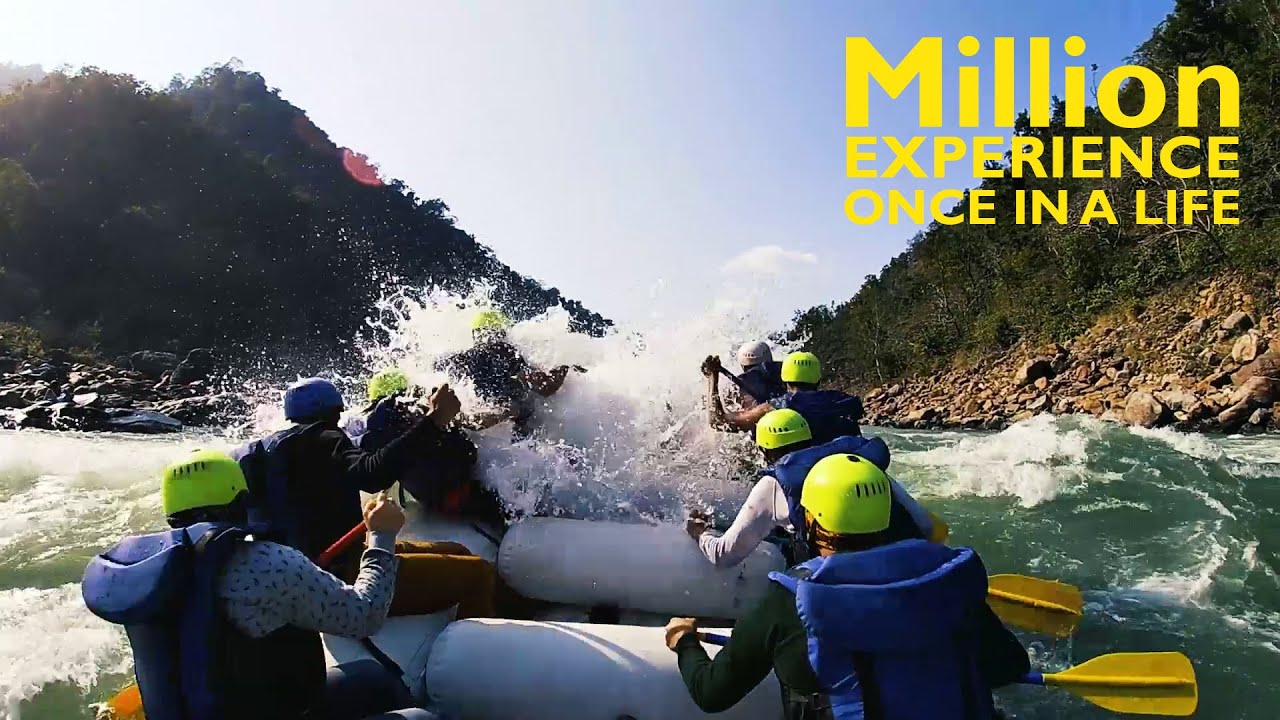River Rafting Rishikesh | Shivpuri to Rishikesh | Thrilling adventure 16 km | White water rafting||