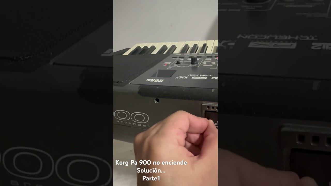Korg Pa 600- 900 no enciende soluci&oacute;n parte 1 #musica #korg #korgpa300 #korgpa600