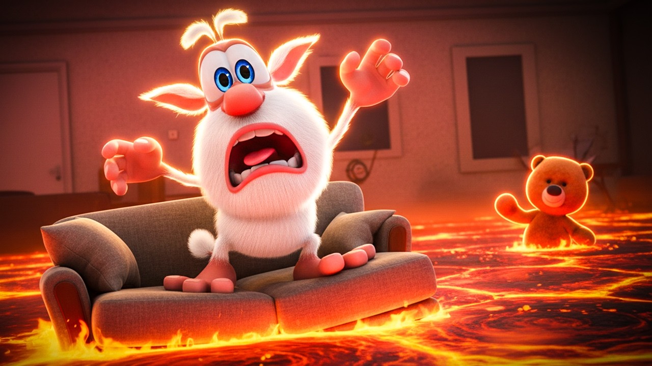 Буба 😱 Пол это лава 🔥 Мультики для детей