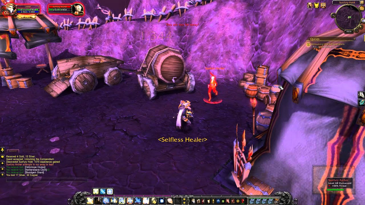 Unlocking the Compendium Quest Playthrough - Netherstorm