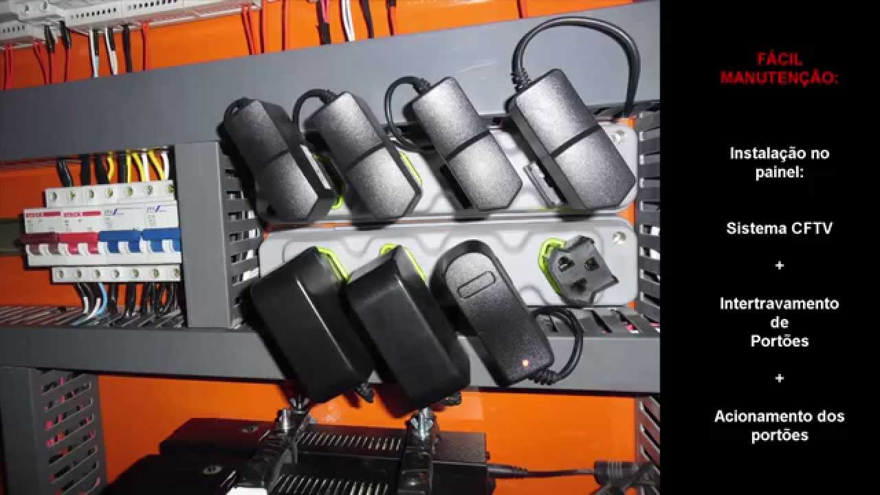CFTV - Circuito fechado de tv / CCTV - Closed Circuit TV / 央视 - 闭路电视 / 閉回路テレビ / Электронная панель