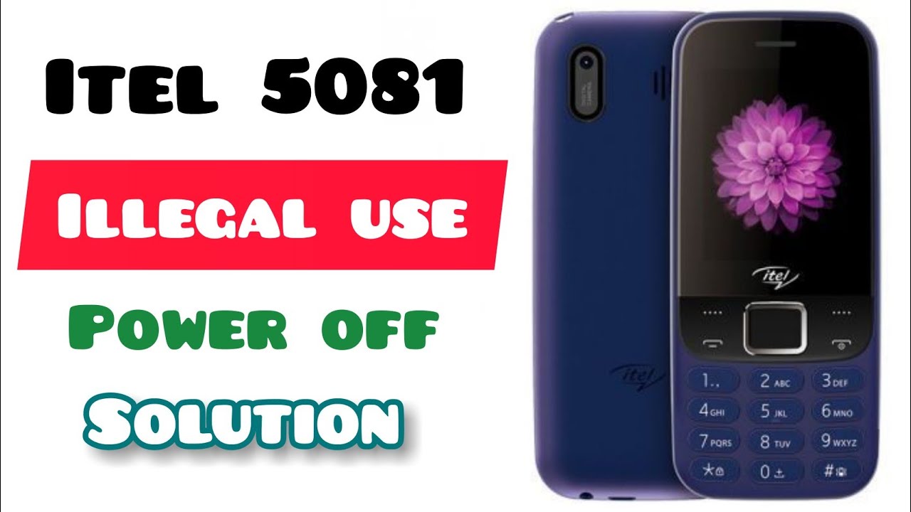 itel illegal use problem solution