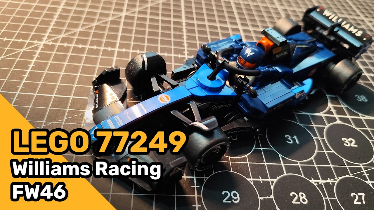 Układamy LEGO 77249 - Williams Racing FW46