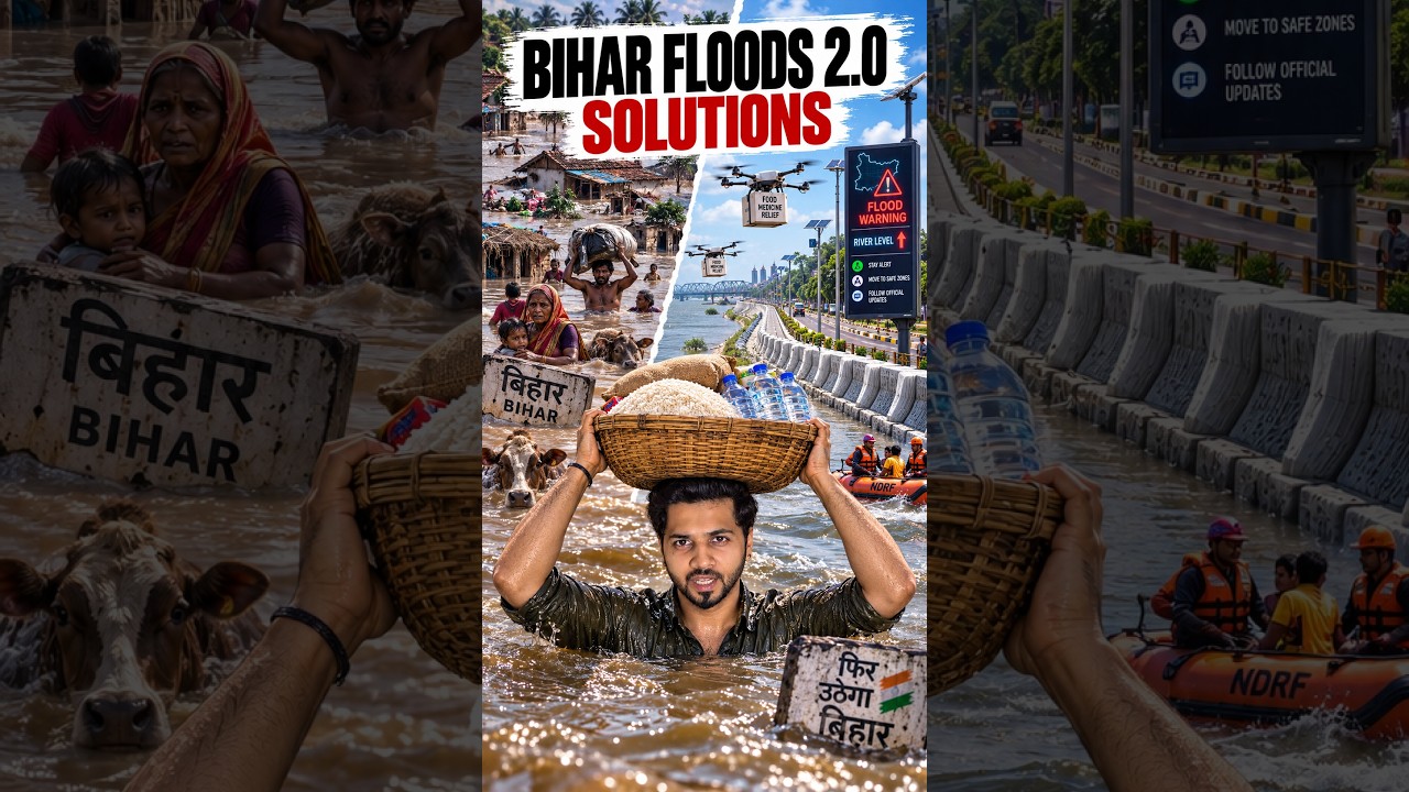 Bihar Flood Solutions #bihar #biharflood #solutions #disastermanagement #innovation #environment