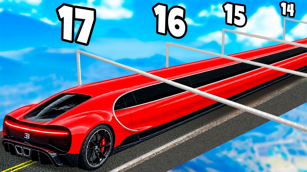 КАК ДАЛЕКО ПРОЕДЕТ ТАЧКА В ГТА 5 ? - ЭКСПЕРИМЕНТ В GTA 5