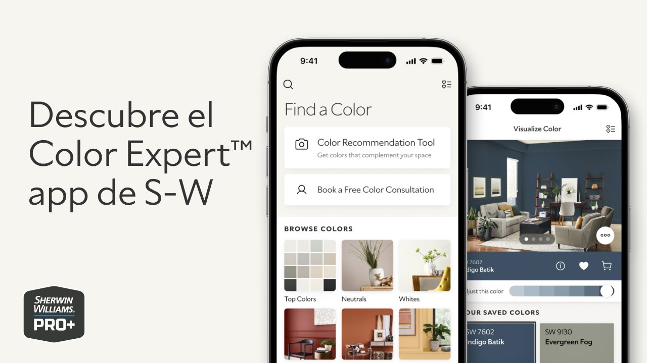 Ayuda a los dueños de casa a elegir colores rápidamente con Color Expert™ App de Sherwin-Williams