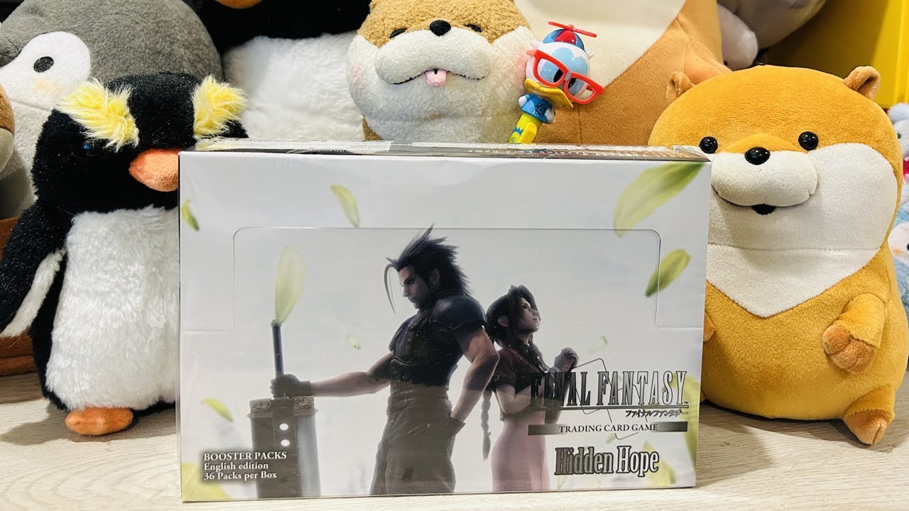 Final Fantasy TCG Hidden Hope Booster Box Opening ! The Despair was Real