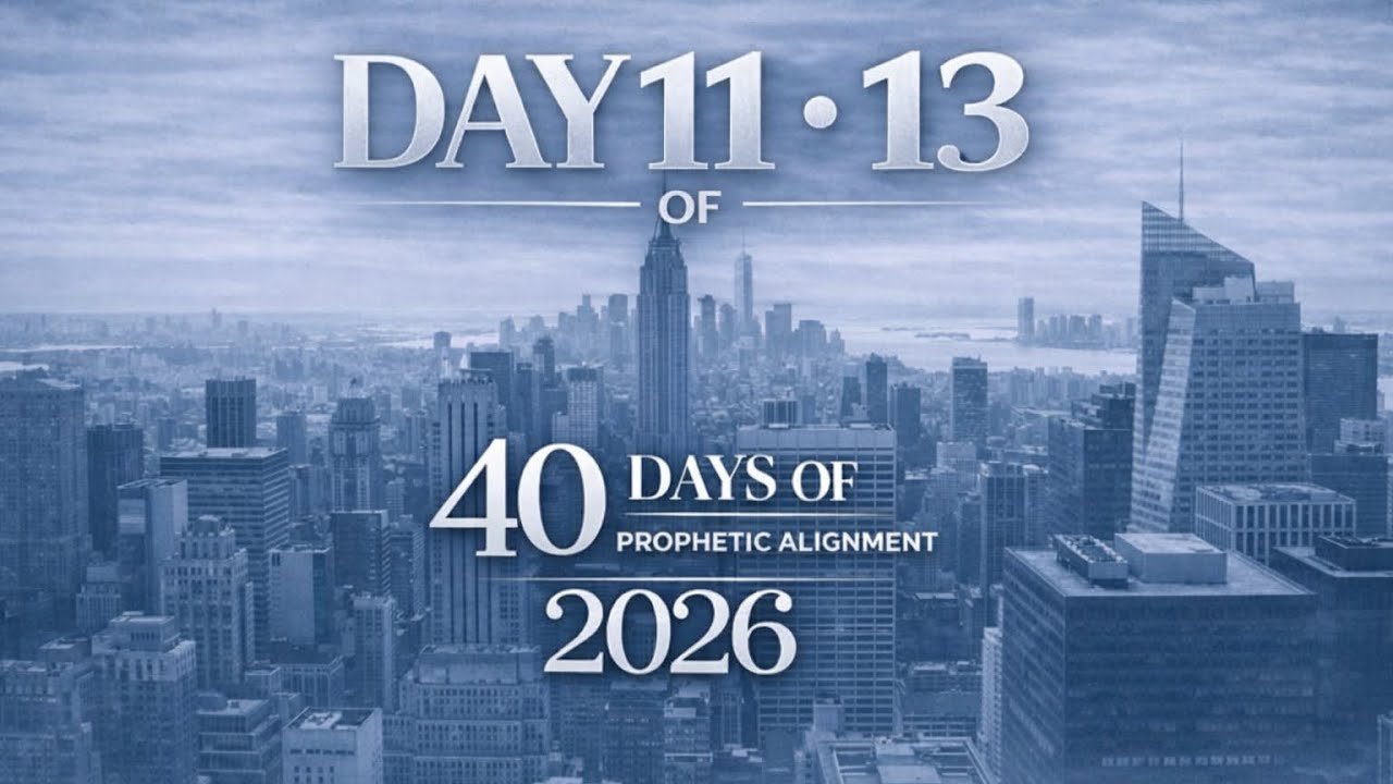 Day 11-13 of 40 days of prophetic alignment