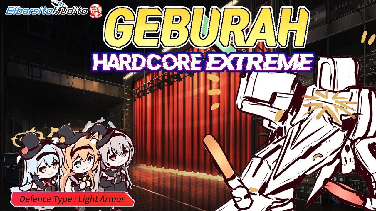 HOW TO DEFEAT GEBURAH IN 2025 - HARDCORE/EXTREME - Blue Archive in Spanish