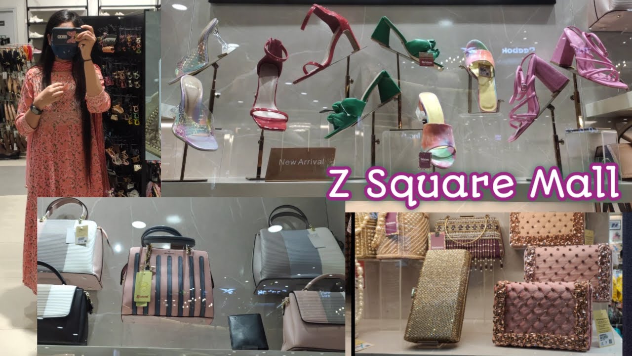 Visiting Z Square Mall ||My First Vlog || Heels Collection|| Bags Collection|| Shama's Corner