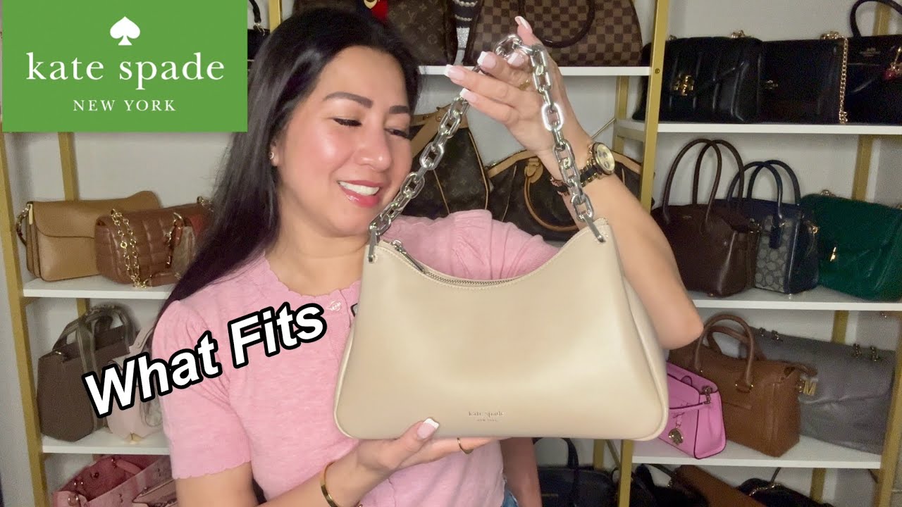 Что в моей сумке KATE SPADE GRACE CHAIN ​​SHOULDER BAG? #коллекциясумок #чтовмоейсумке