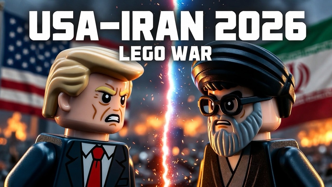 LEGO USA vs IRAN JUST GOT REAL 😳🔥 Diss Track Goes Viral