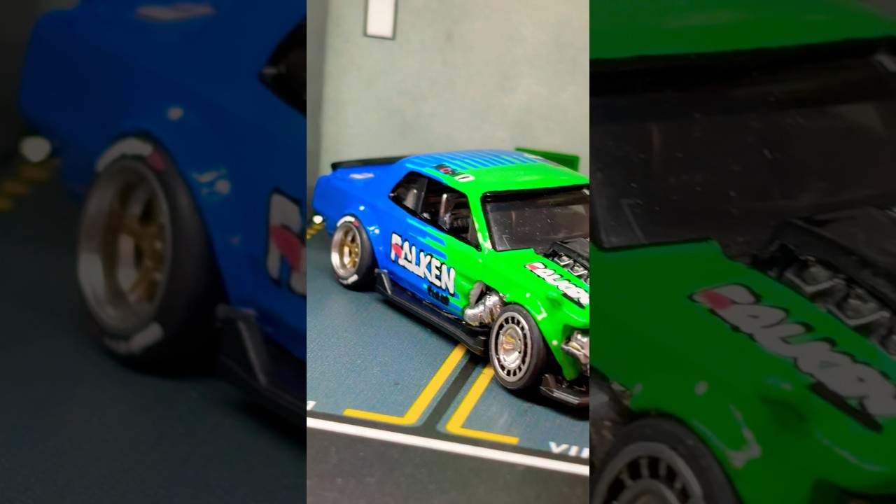 Custom Nissan skyline 2000 gtr x &lsquo;86 Camaro #hotwheels #hotwheelscustoms #automobile