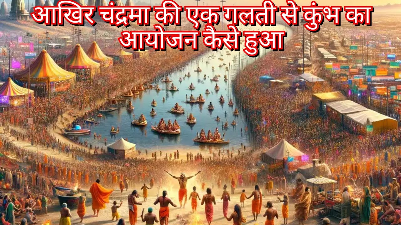 जानिए कुंभ क्यों मनाया जाता है, सूर्य की एक गलती के कारण हुआ कुंभ का आरंभ।  #mahakumbh2025
