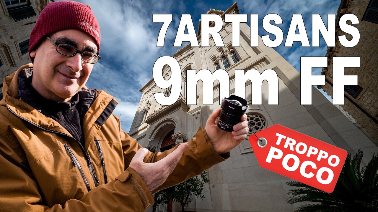 7Artisans 9mm F5.6: l’Obiettivo SUPER-GRANDANGOLARE Full Frame che costa TROPPO POCO!