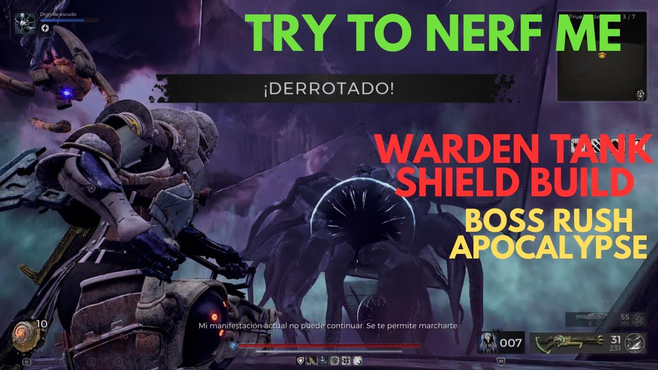 REMNANT 2 - NEW META WARDEN TANK BUILD - BOSS RUSH APOCALYPSE