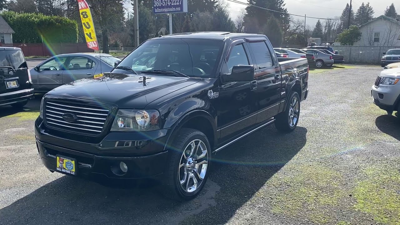 2008 Ford F-150 Harley Davidson Crew cab 4X4 116,000 miles FOR SALE