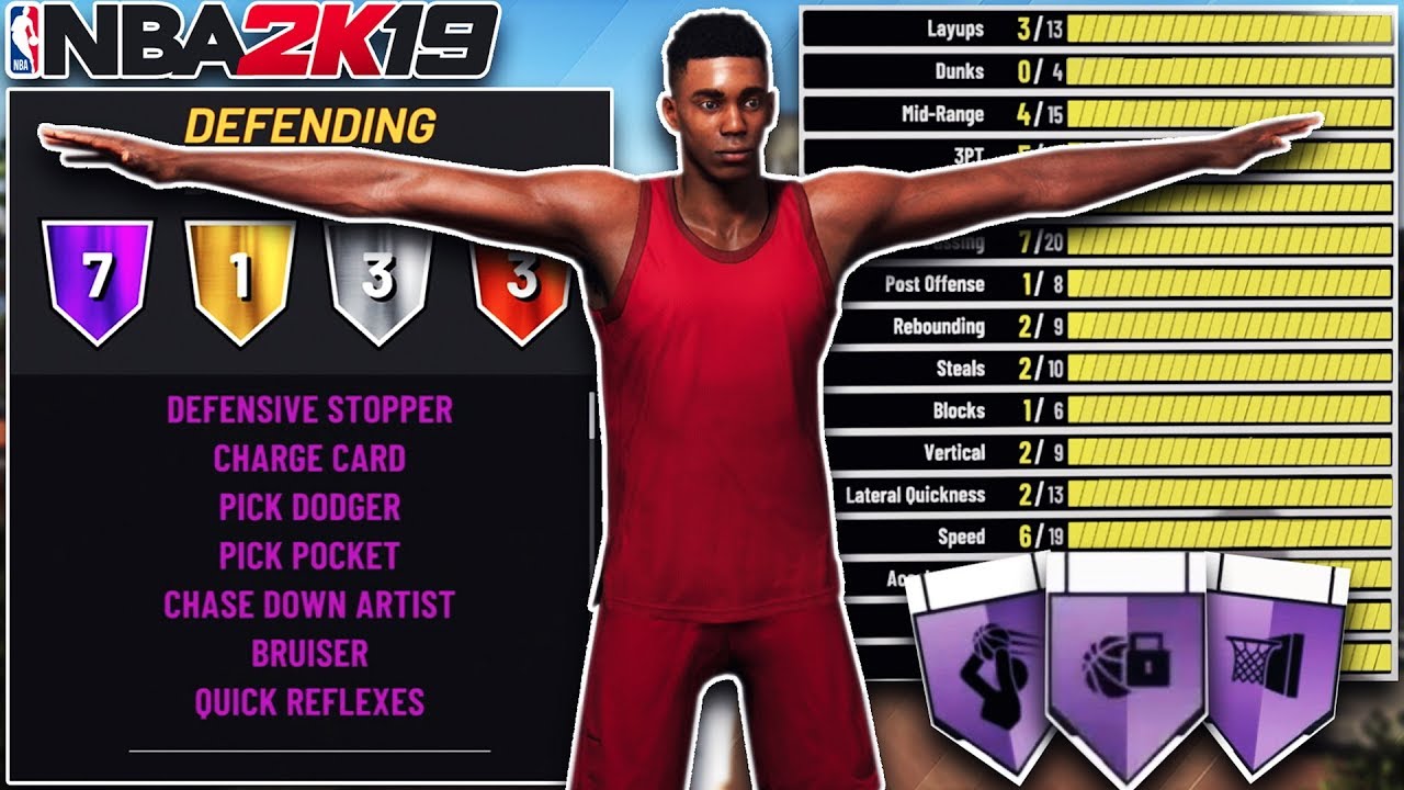NBA 2K19 *NEW* BEST LOCKDOWN BUILD! OVERPOWERED Best Defensive Build for MyPark!
