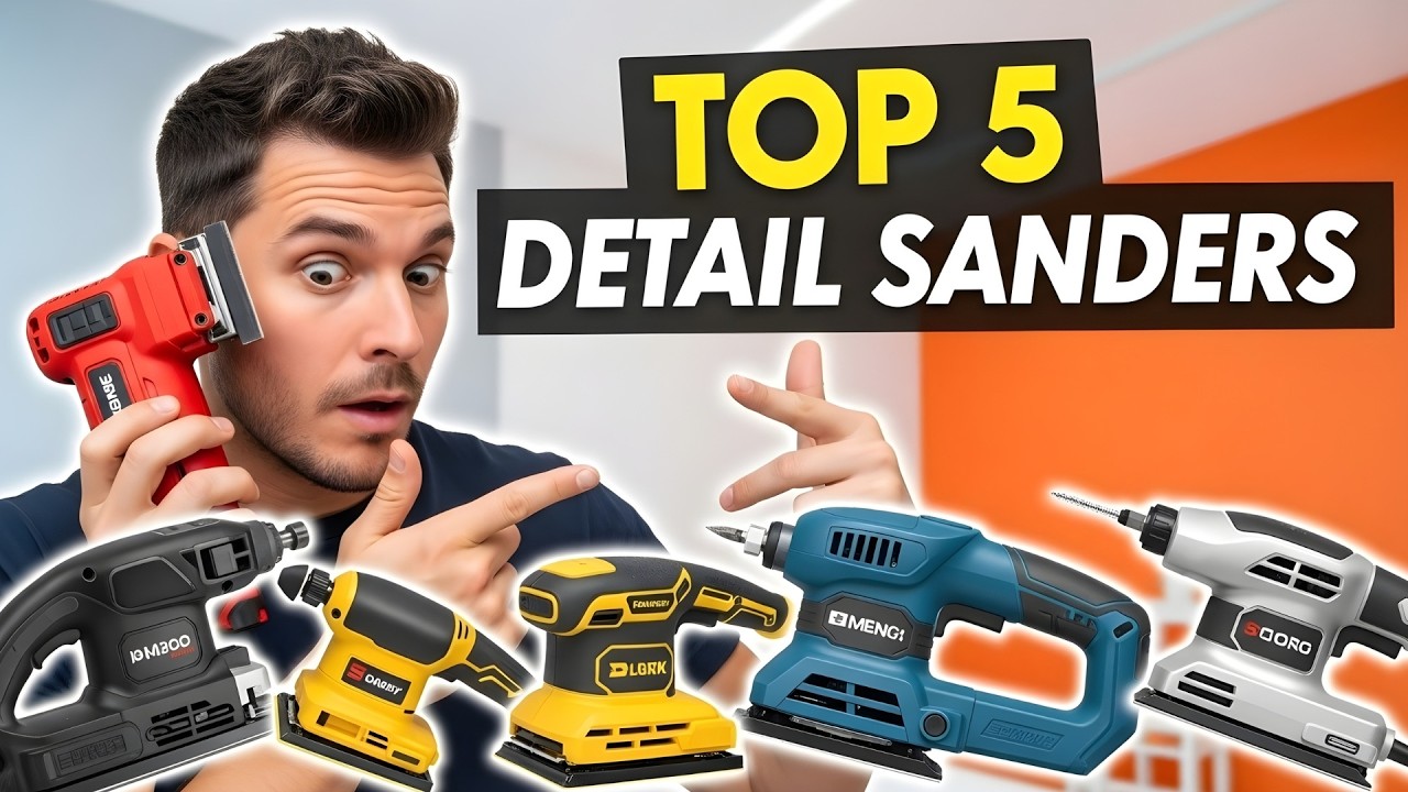 5 Best Detail Sanders 2026 — Dust Control, Power, Precision