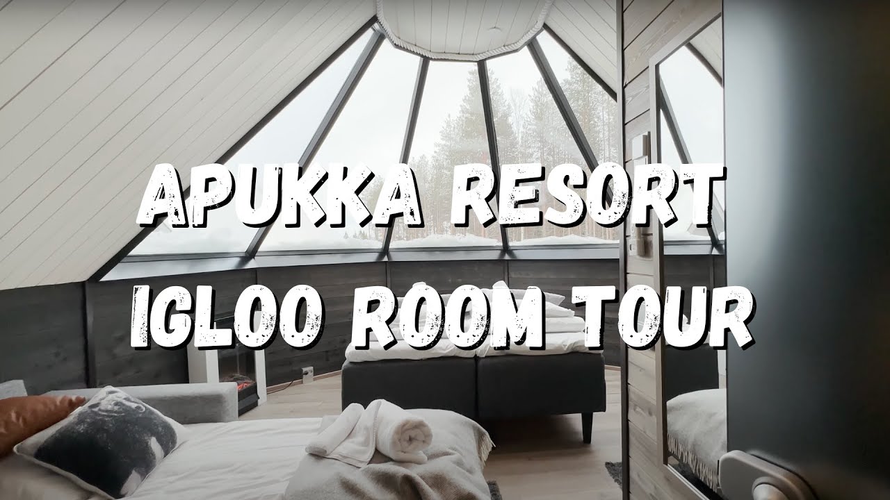 Apukka Resort Igloo Room Tour, Rovaniemi, Arctic Circle, #lapland , #finland