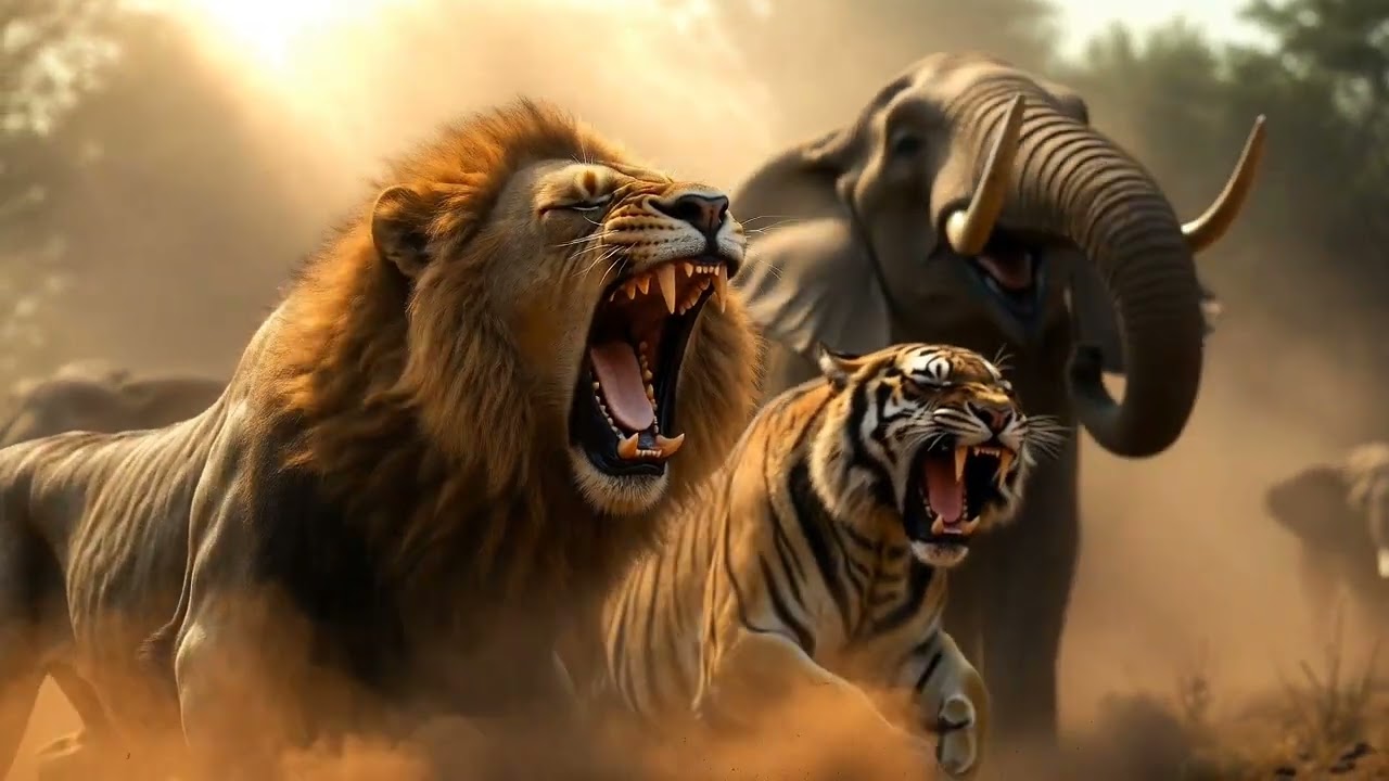 Animals vs AI Robots | Epic Battle to Save Humans | Cinematic Story 