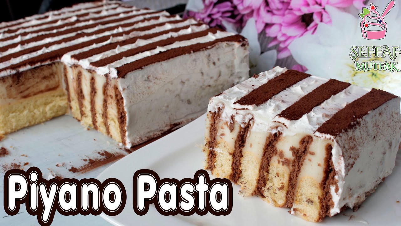 BİSKÜVİ PASTASININ GELECEĞİ SON NOKTA🥇 PİYANO PASTA ÇOK PRATİK ÇOK LEZZETLİ🏆