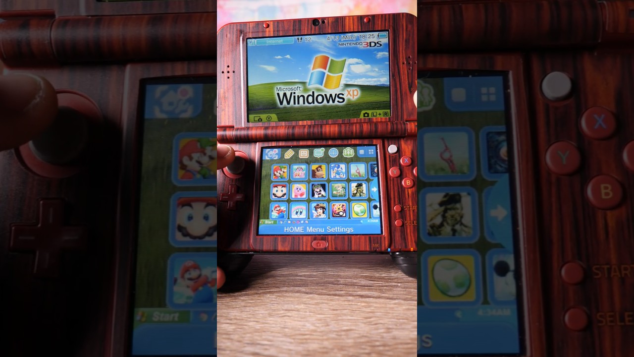 Мне нравится 3DS, потому что... она трёхмерная! #3dsxl #3D #gfy