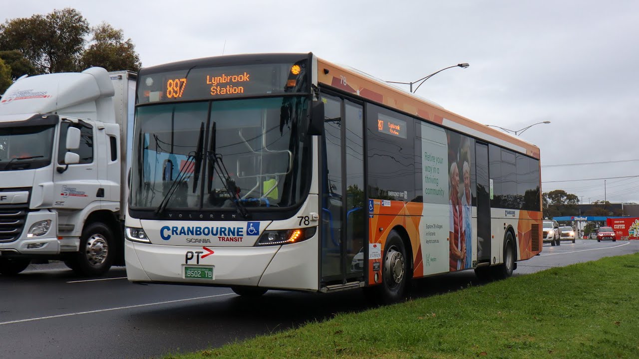 Cranbourne Transit Bus 78 Scania K310UB, Volgren 