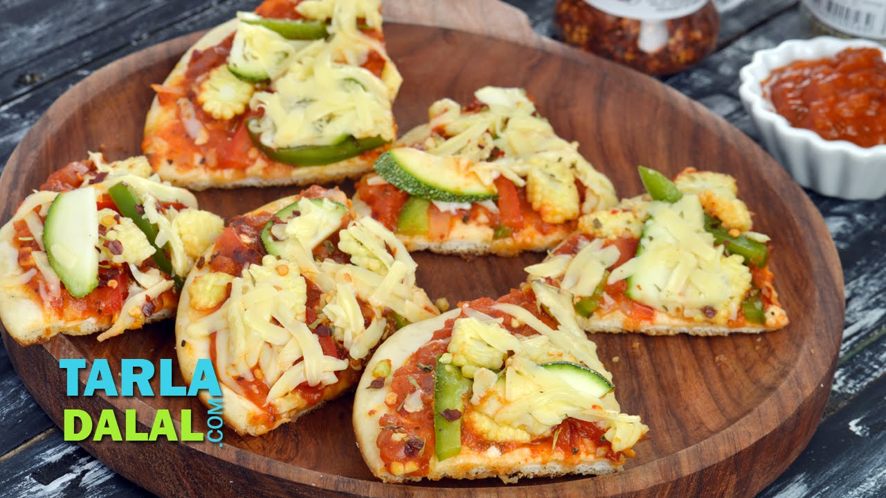 Pizza in a Pan by Tarla Dalal