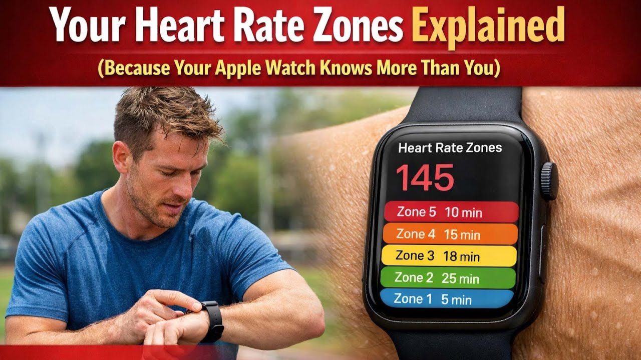 Heart Rate Zones for Dummies: Your Apple Watch is Basically a Cardiologist Now