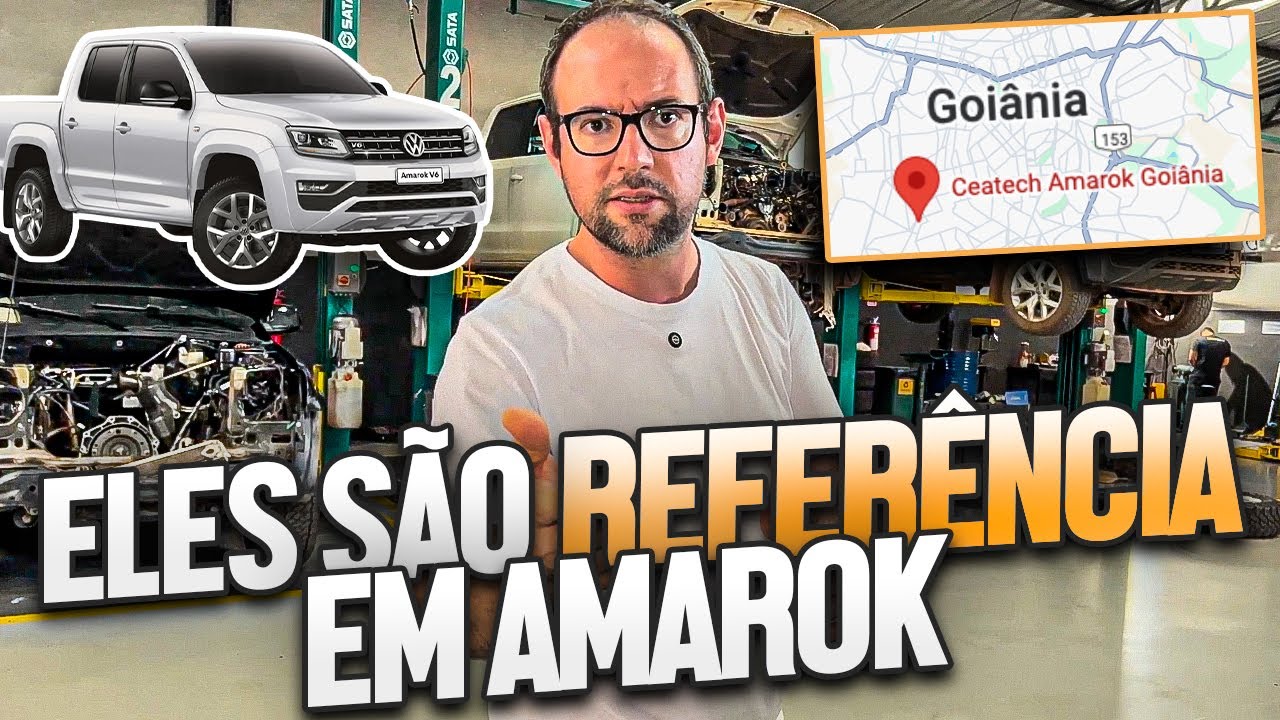 A oficina mais insana de Amarok do Brasil — e o segredo por trás da Ceatech em Goiânia!