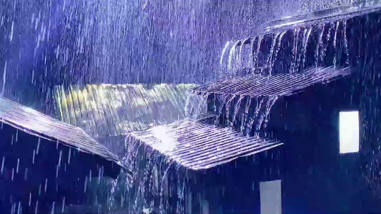 EXTREME Rain & Thunder on a Metal Roof 🌧️⚡ Unreal Sound | HEAVY RAIN 🌧️