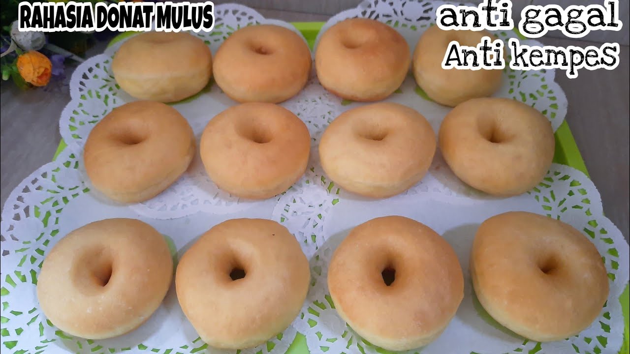 TIPS DAN TRIK DONAT MULUS, ANTI KEMPES DAN ANTI GAGAL | RAHASIA DONAT SUPER EMPUK DAN LEMBUT