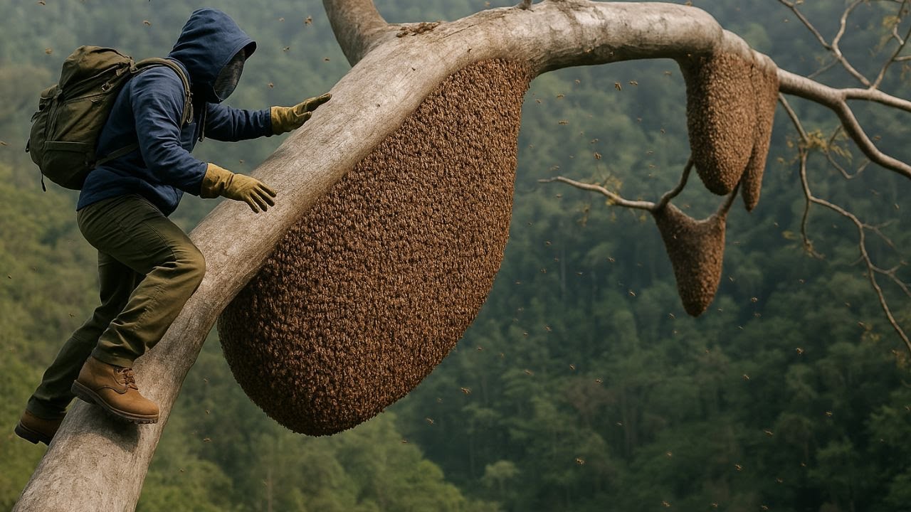 Face to Face with Killer Bees &ndash; Tribal Honey Harvest Adventure