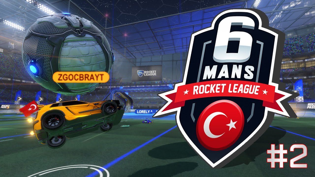 Rocket League Türkiye 6Mans Rank S Maçları #2 w/ (Impact, fiQ, ErdemPie, buzzG, Psycho)
