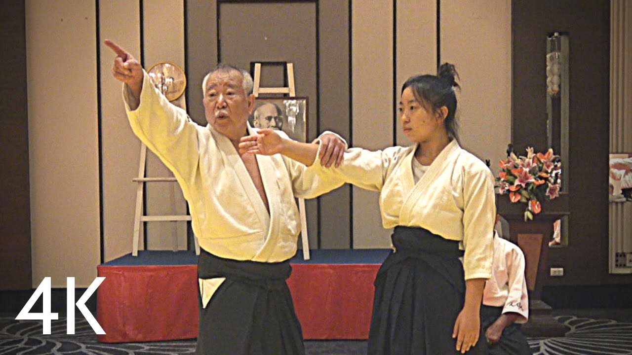 [4K VIDEO] AIKIDO Fukakusa Shihan. Renbukan Dojo Seminar. Aug 2019