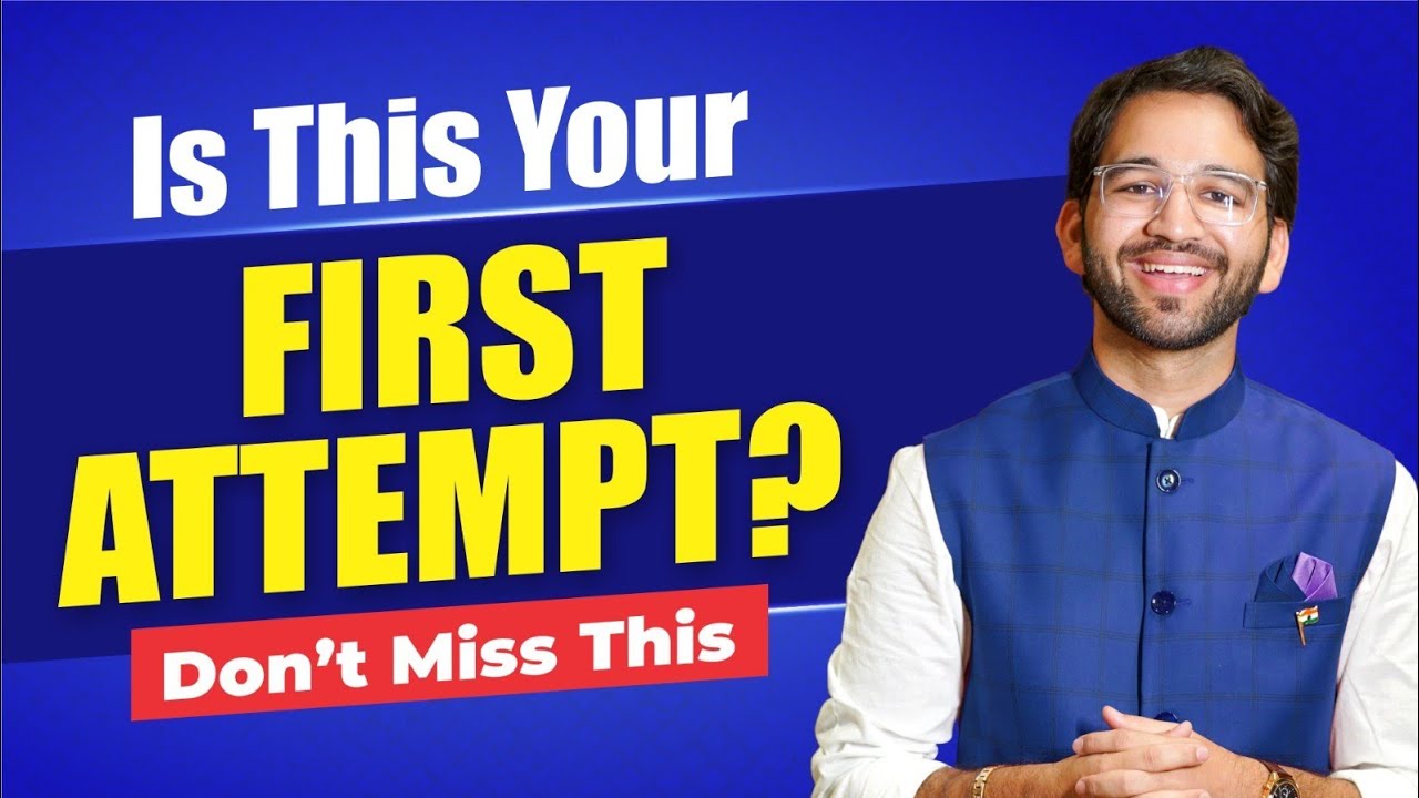 Почему ПЕРВАЯ ПОПЫТКА = ЗОЛОТАЯ ПОПЫТКА? 🤔 Советы и стратегии | CA Shubham Singhal