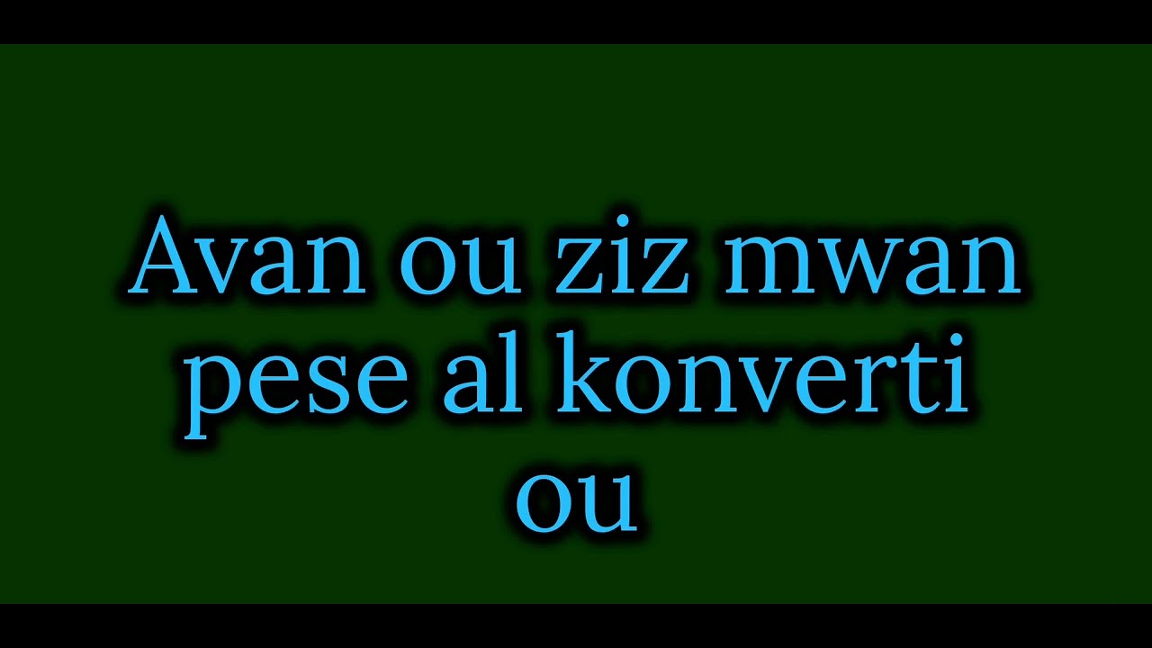 Avan Ziz Mon Pese by David Philoe #seychellesmusic #seyveteran #obgsey 