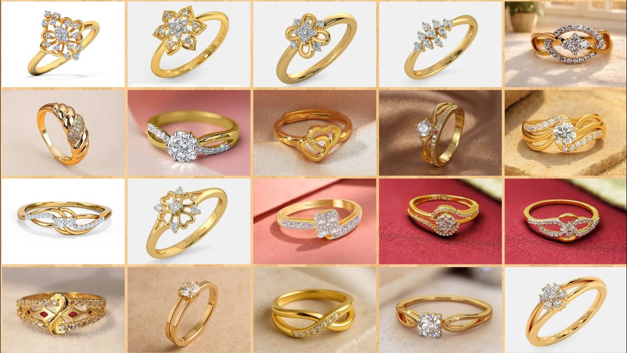 New Top 40 Gold Rings Designs2026 || Engagement Gold Rings Designs || Daily wear Gold Rings Designs 