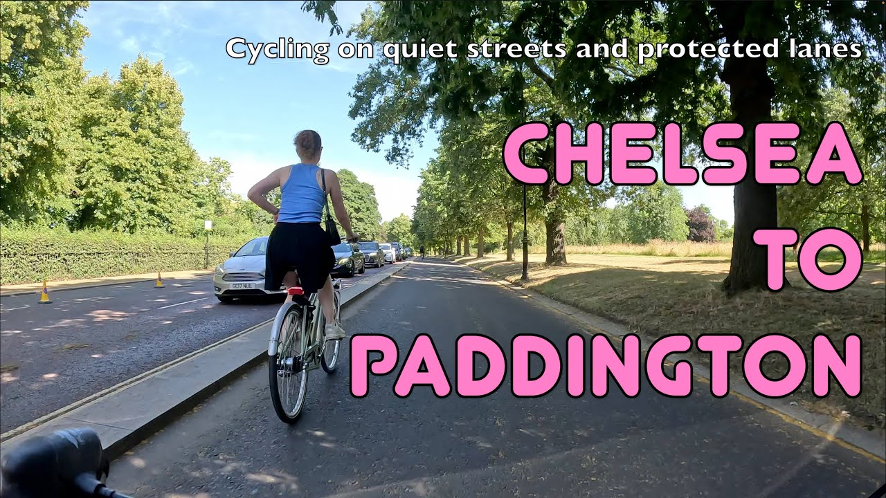 🚲 A surprisingly easy way to cycle from Chelsea to Paddington