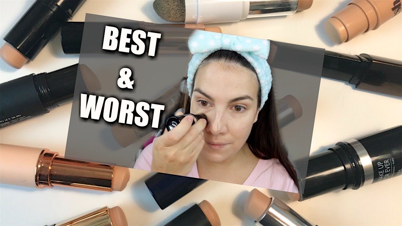 BEST & WORST FOUNDATION STICKS (Drugstore & High End)