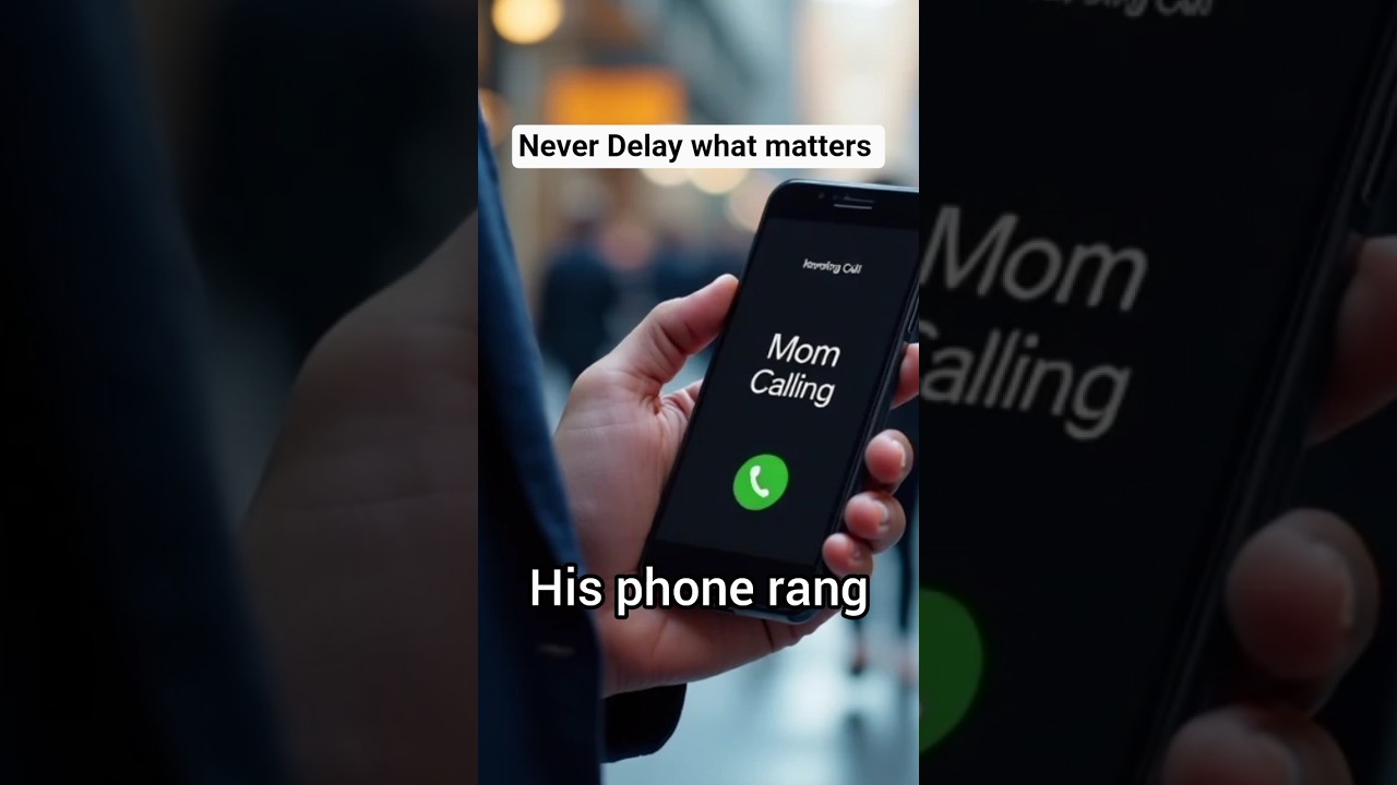 Never Delay What Matters...💯 