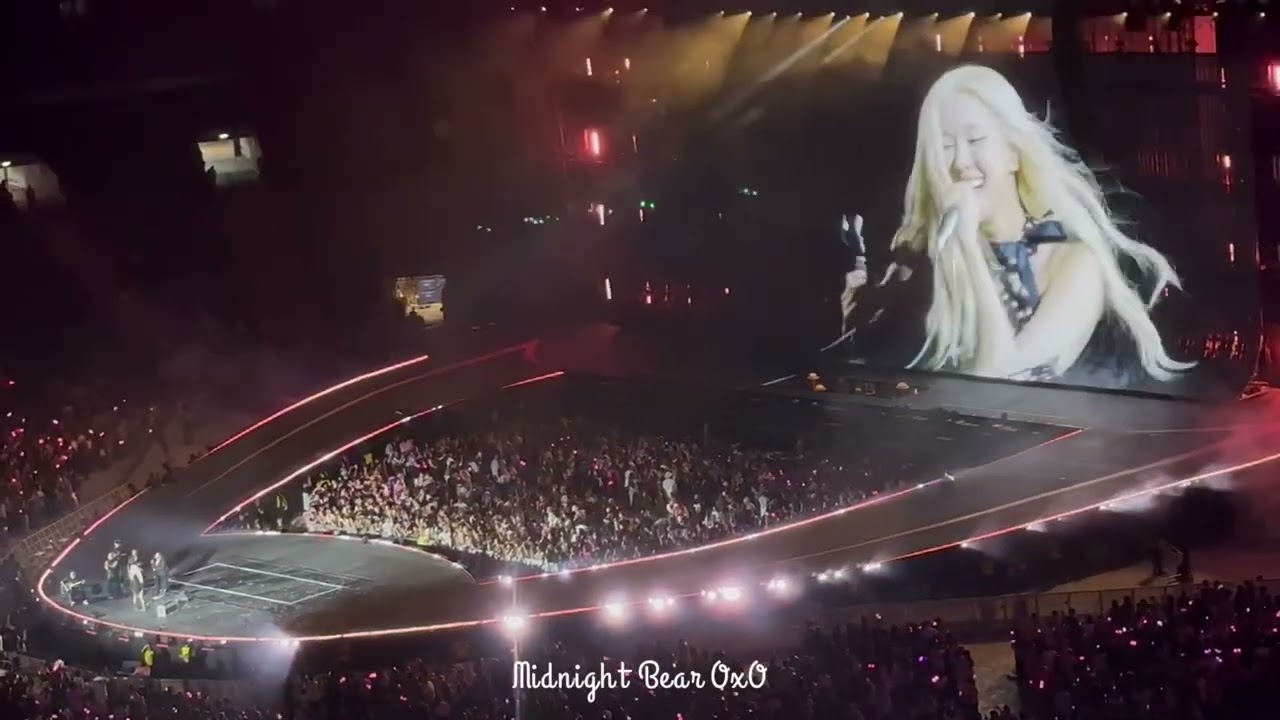 《  FULL ROSE SOLO | Dance All Night | Toxic Till The End | APT.|》BLACKPINK WORLD TOUR IN LONDON 