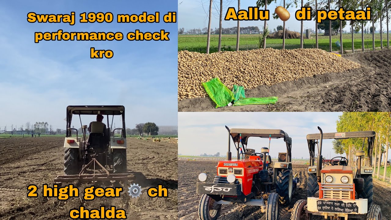 Parana khund da zor 🚀 /1990 model swaraj di power  🦬 / pinda wale / satnambhaini