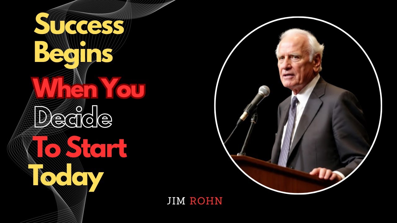 jim Rohn/Starting a Business Does Not Require Perfection, Just Start - Jim Rohn Motivation