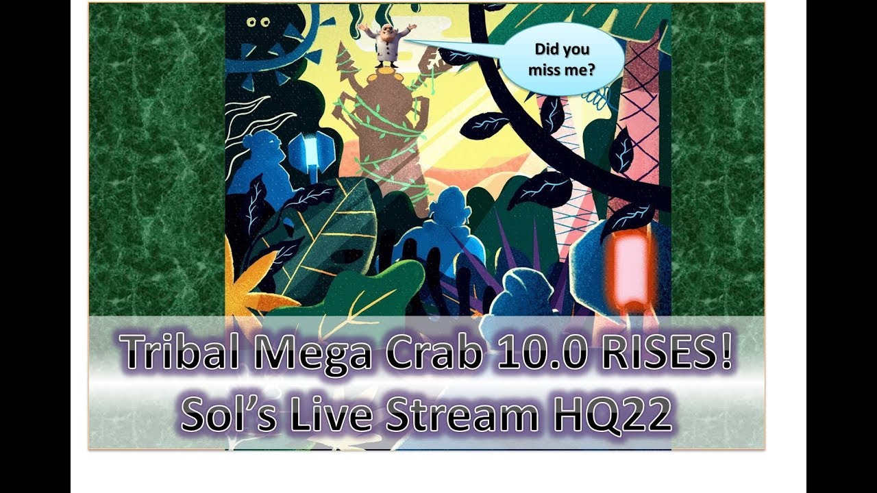 The Tribal Crab Rises! Stage 1-35| The May 2018 Mega Crab 10  (HQ22) / Boom Beach