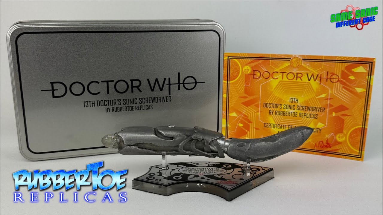 Rubbertoe Replicas - Thirteenth Doctor's Sonic Screwdriver