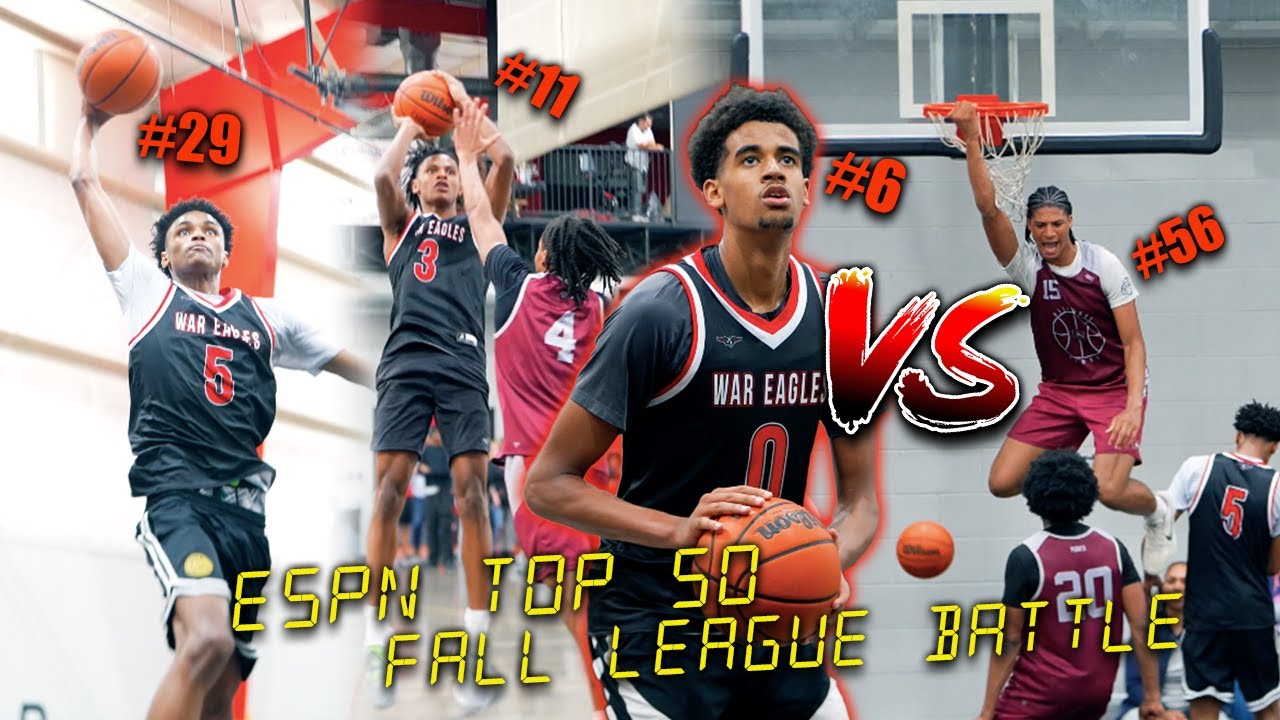 Woodward Big 3 vs CRAZY ATHLETIC 4⭐️ WERE GOING BUCKET FOR BUCKET IN FALL LEAGUE MATCHUP