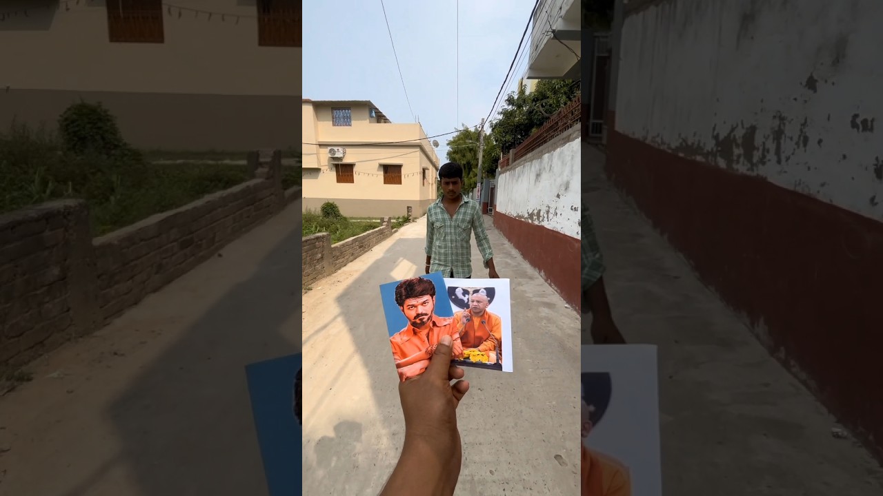 CM vijay 😎 PM Modi 🔥#cmvijay #pmmodi #funny #reels